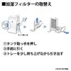 Sharp Humidification Air Purifier Replacement Humidifier Filter FZ - e100mf