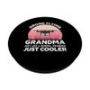 Grandma Drone Pilot Flying Quadcopter Drones PopSockets mit austauschbarem PopGrip