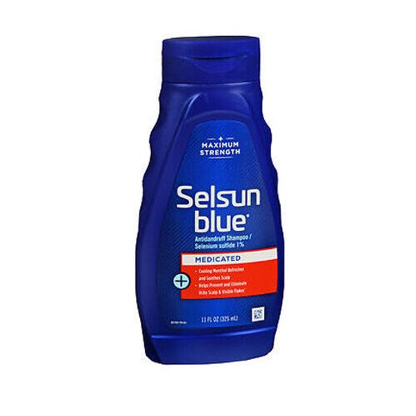 Selsun Blue Medicated Dandruff Shampoo 11 Oz