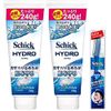 Schick Hydro Shaving Gel Razor Shaving Razor Set, 8.5 oz (240 g) (x2)