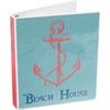 Personalized Chic Beach House 3-Ring Binder - 1 inch