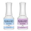 Kiara Sky Professional Nails, Dip Manicure Liquid Essentials (Top & Base Duo)
