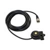 Tram 1246B NMO Black Trunk Lip Mobile Antenna Mount w/ Cable