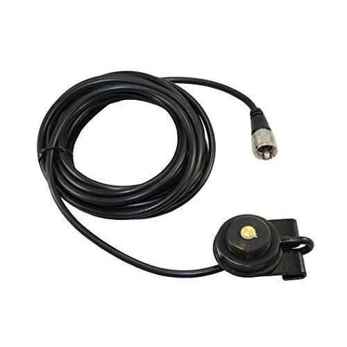 Tram 1246B NMO Black Trunk Lip Mobile Antenna Mount w/ Cable