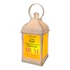 Personalised Mum In Loving Memory Graveside Lantern Gift With Flame Effect