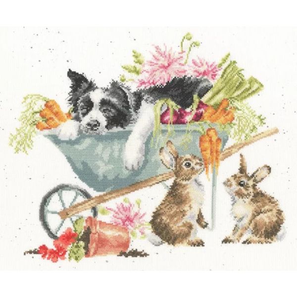 Bothy Threads - Sleeping On The Job Counted Cross Stitch Kit