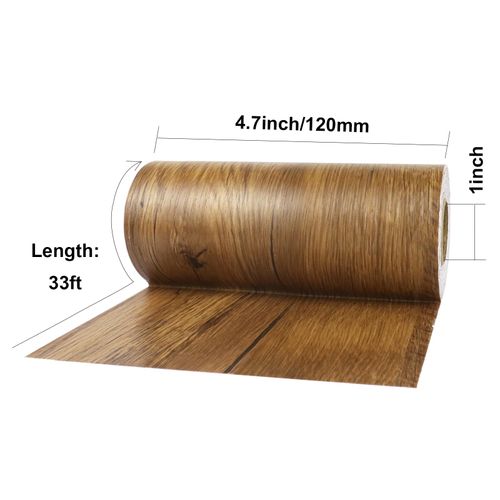 BOMEI PACK Begonia Wood Grain Repair Tape 1Roll 4.7inch X 33ft,Self Adhesive Repair Patch for Furniture, Floors, Cabinets, Windows, Doors, RV, Home Decor and DIY Projects