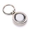LL-Golf Golfball Rotating 3D Keychain/Gift, Silver, Unisex