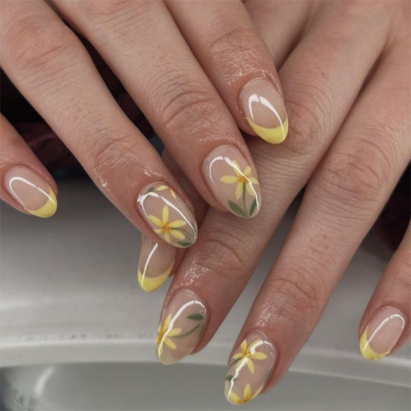 Press On Nails FT022A01B01, Short Almond 003