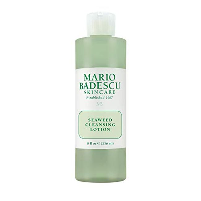 Mario Badescu Seaweed Cleasing Lotion for Combination, Dry and Sensitive Skin |Facial Toner that Clarifies and Replenishes |Formulated with Witch Hazel & Bladderwrack Extract| 8 FL OZ