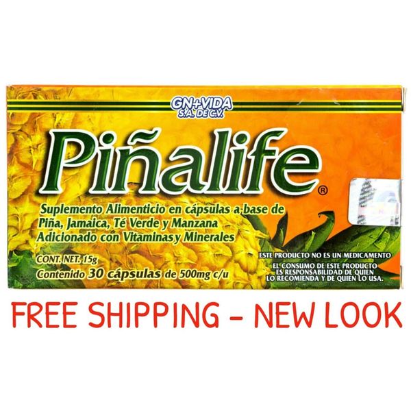 PINALIM CAPSULES 30 Day 100% Original Pineapple Capsulas de Pina Pinalim GN+Vida