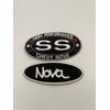 CHEVY NOVA SS SEW/IRON ON PATCH BADGE EMBROIDERED EMBLEM CHEVROLET
