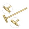sourcing map Mini Multifunction Copper Hammer 160x52mm Small Brass Nail Pulling Hammers