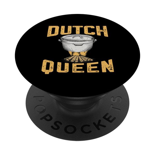 Campfire Dutch Oven Queen PopSockets Standard PopGrip