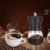 NEW Manual Coffee Bean Grinder with Ceramic Burr Hand Coffee Grinder Mill Small