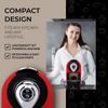 ChefWave Espresso Machine for use with Nespresso Capsules Red Holder and Cups