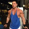 JEEING GEAR Men's Stringer Bodybuilding Workout Gym Tank Tops Y Back Cotton Color Black Size M