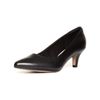 Clarks Damen Linvale Jerica Pumps, Black Leather, 37.5 EU