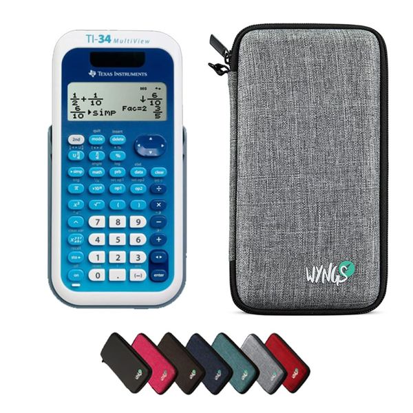 Calcuso TI-34 MultiView Calculator Light Grey
