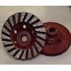 5" Turbo Row 5/8-11 Thread Concrete Diamond Grinding CUP Wheel Disc Grinder