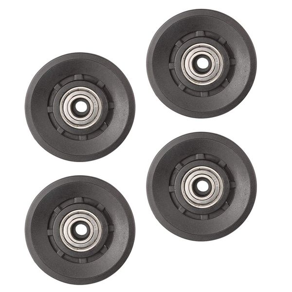 Topfinder 90mm Universal Bearing Pulley Wheel for Gym Fitness Equipment Cable Machine Wearproof Spare Part (4Pcs)