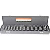 13 PC 1/2" Dr. Deep Impact Socket Set SAE 6-Pt 7/16" TO 1-1/4" 206413