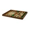 Handmade Handcrafted Solid Wooden Backgammon Set Sheesham Board Game With Backgammon Pieces 14 Inch