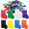 240Pcs Counters, Double Sided Counters, Counters for Maths, Place Value Counters, Counters for Games, Coloured Counters, Game Counters, Maths Counters for Bingo Game Learning Mathematical Calculations