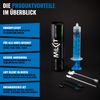 milKit Compact set with injector - 45 mm valves