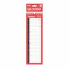 2026 Slim One Column Month To View Spiral Bound Wall Planner Calendar