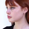9ct Gold 8mm Nose Hoop Ring