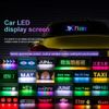 APP Truck Windshield Cars Devil Eyes Light Remote Smart Eye Lamp Soft Screen USB