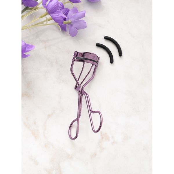 Premium metallic eyelash curler