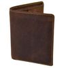 Visconti Mens Compact Leather Shirt Wallet Hunter Range (Oiled Tan)