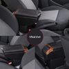 US Car Central Container Armrest Box PU Center Storage Case Accessories 7-USB