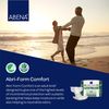 Abena Abri-Form Comfort Plastic-Backed Briefs, Level 4, (Medium To Large Sizes) Large, 36 Count