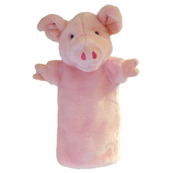 The Puppet Company - Long Sleeves - Pig Hand Puppet