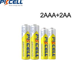 Pack 2 piles rechargeables AA PKCELL - KUBII