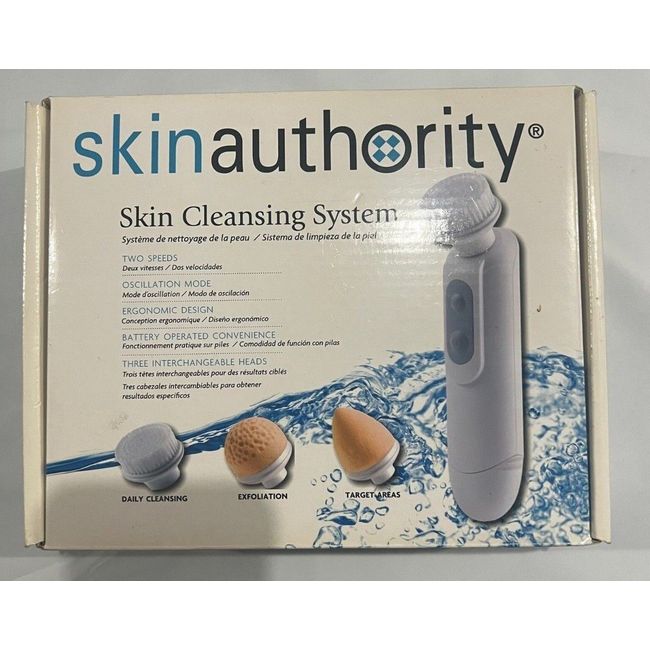 SkinAuthoritySkin Cleansing System with 3 Heads