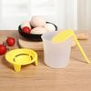 LIVIA Multifunctional Egg White Separator Egg White Separator Egg White Whisk for Kitchen Baking Cooking Cream Separator Eggs Separator (White)
