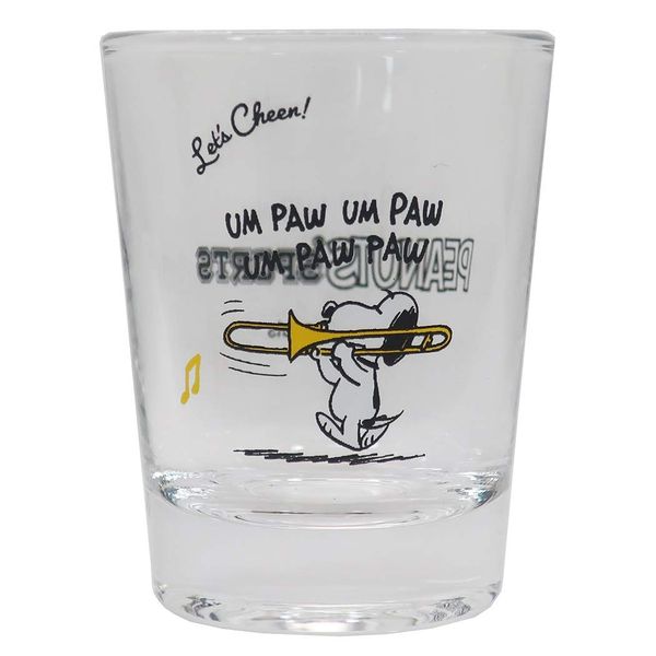 Marimocraft Snoopy Shot Glass Mini Glass / Trombone Peanuts