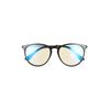 BP Nordstrom 55mm Blue Light Blocking Glasses Black Frame Round, NEW