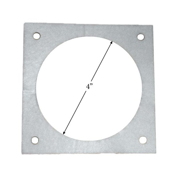 Whitfield Combustion Quick Disconnect Gasket (4")" 61050016