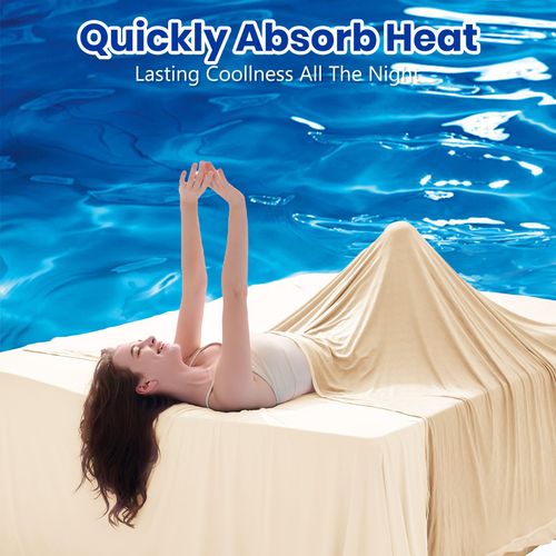 Topcee Cooling Blanket, Summer Cooling Blankets for Hot Sleepers, Arc-Chill Q-Max>0.5 Cool Fiber, Oeko-TEX 100% Certified, Soft, Breathable, Double-Side Bed Throw,Keep Cool for Adults Kids 60"x90"