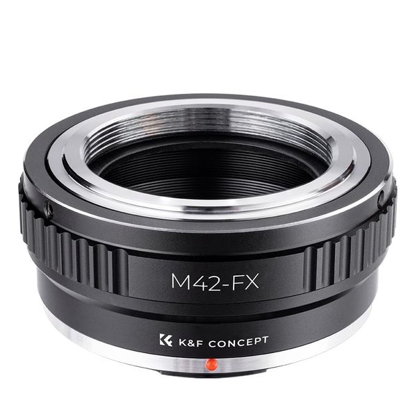 K&F Concept Lens Mount Adapter Ring M42-FX Fit 42mm Schraube auf Fuji Fujifilm FX XPro1 X-Pro1 Kamera