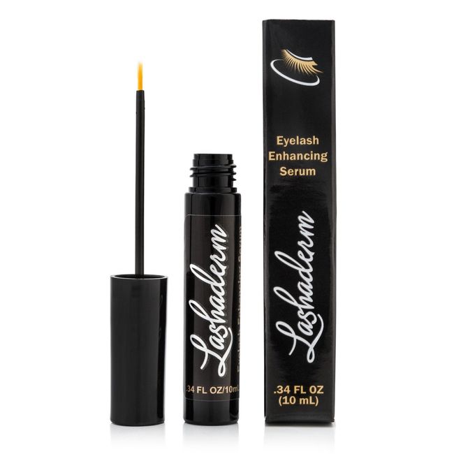 Lashaderm- Rapid Eye lash Growth Serum -Enhancer- Thicker Longer Eyelashes