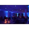 Blue 6w LED Round Ceiling Panel Surface Mount Spotlight Blue