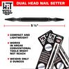 HIT Tool 2/32" (#2) Nail Set and 3/32" (#3) Nail Set Combination Hammerless Spring Punch