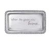 WHEN LIFE GIVES YOU LEMONS… Beaded Statement Tray