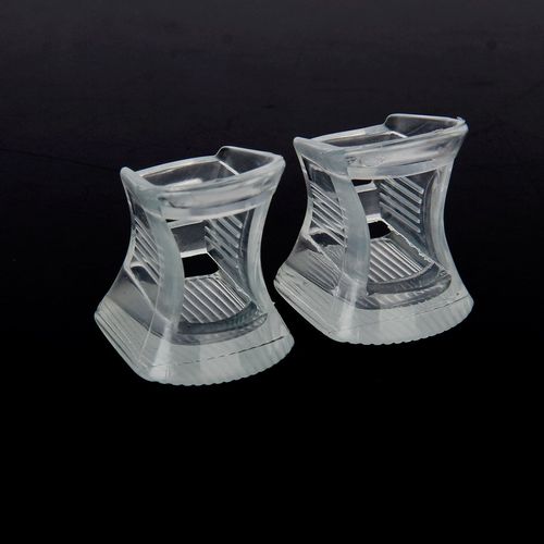 Footful 1 Pair of High Heel Shoes Heel Protectors Heel Stoppers for Grass Mud 11-14mm---Clear